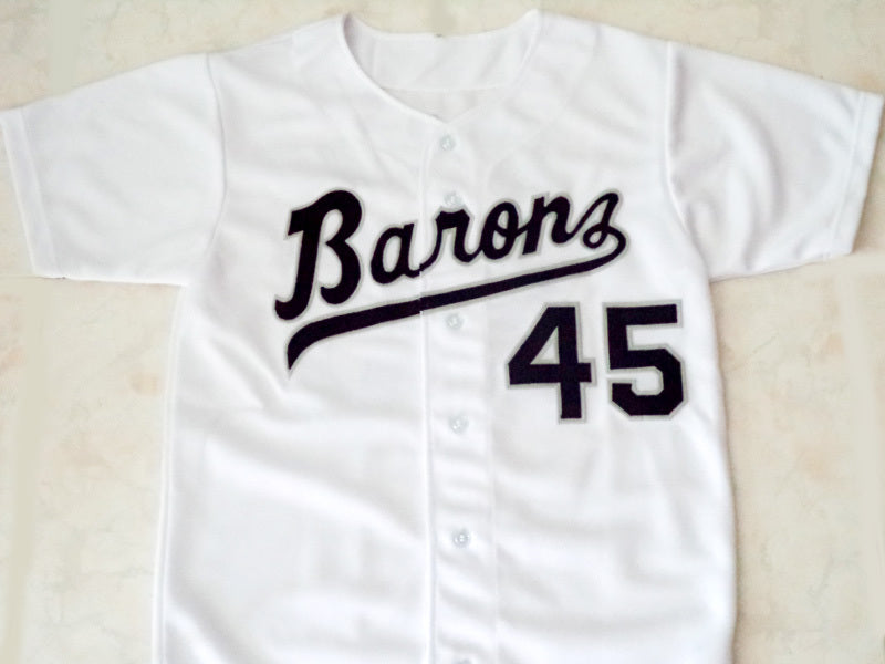 Michael Jordan 45 Birmingham Barons Baseball Jersey Gray