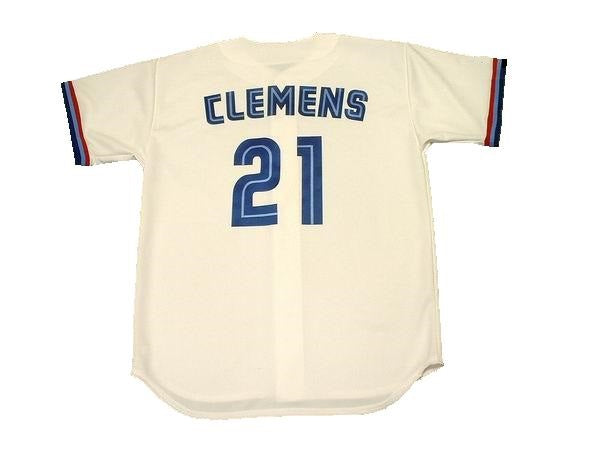 Roger Clemens 1997 Toronto Blue Jays Home Throwback Jersey – Best Sports  Jerseys