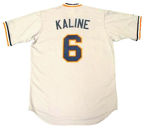 AL KALINE  Detroit Tigers 1972 Away Majestic Throwback Baseball Jersey