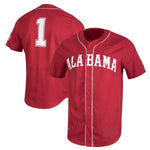 Alabama Crimson Tide Style Customizable Baseball Jersey