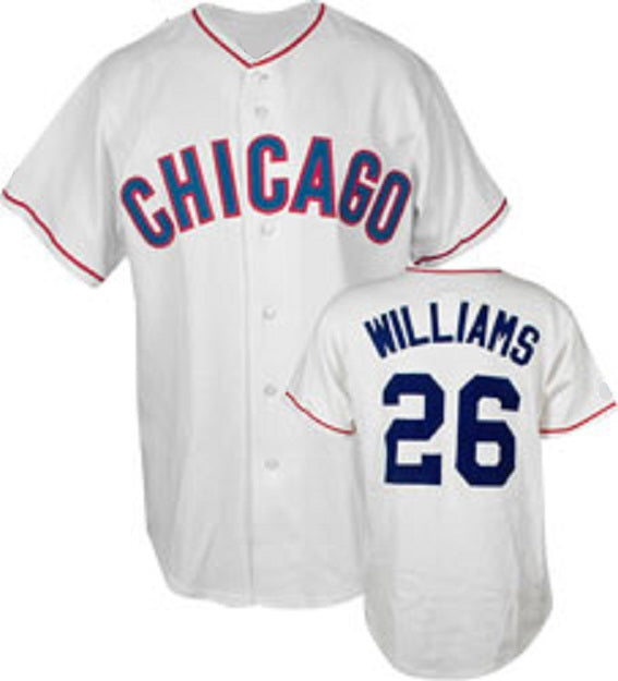 Billy Williams Jersey - Chicago Cubs Home Cooperstown Throwback