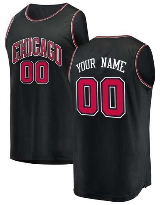 Chicago Bulls Customizable Pro Style Basketball Jersey – Best