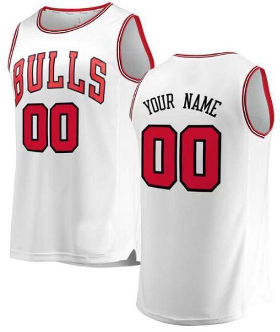 Bulls white jersey