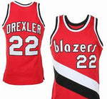 Clyde Drexler Portland Trailblazers Throwback Basketball Jersey