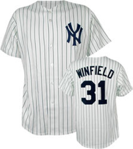 Dave Winfield New York Yankees Jersey Number Kit, Authentic Home Jersey Any  Name or Number Available at 's Sports Collectibles Store