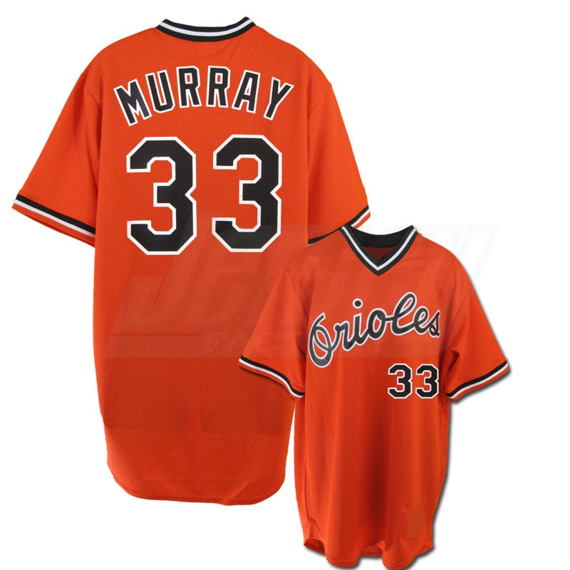 Eddie Murray Orange Baltimore Orioles Throwback Jersey – Best Sports Jerseys