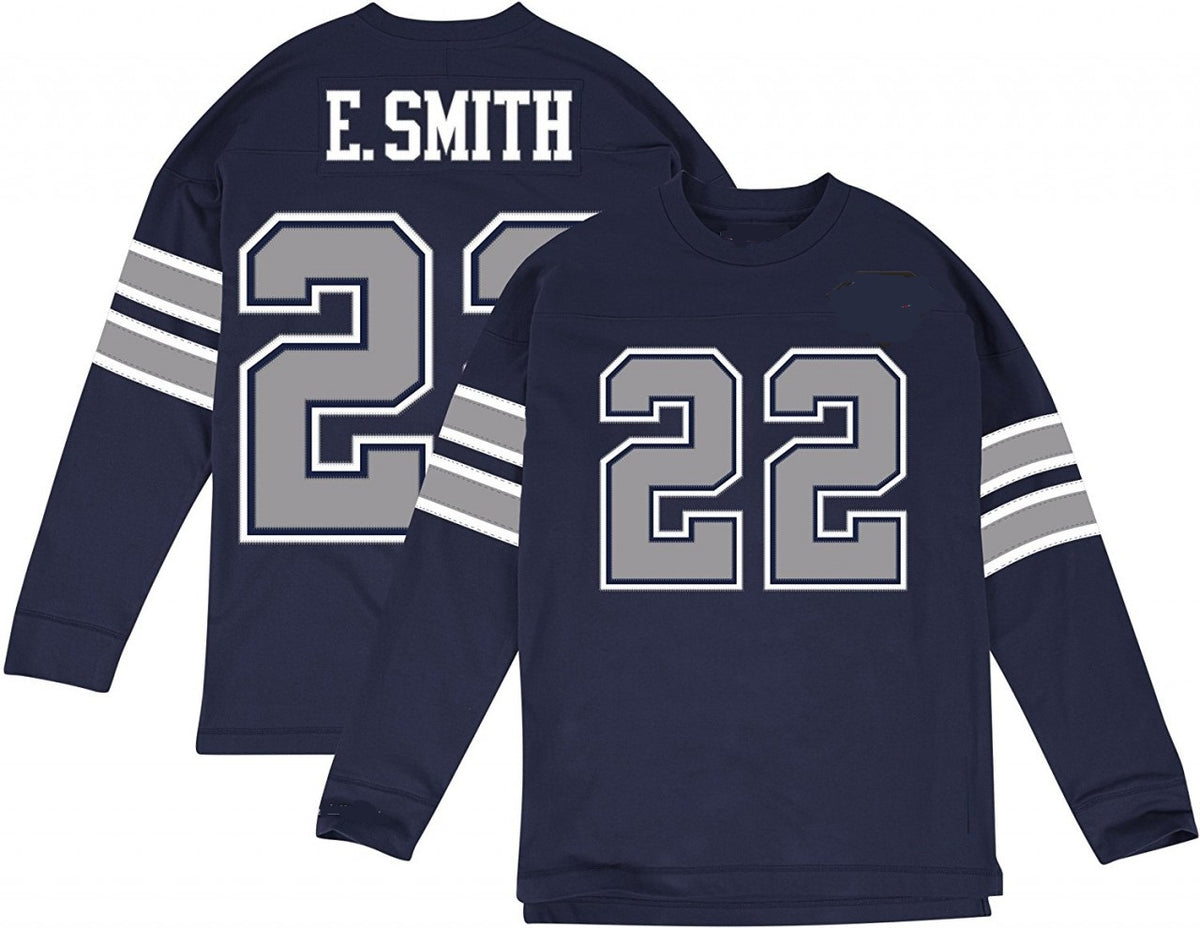 Emmit Smith Dallas Cowboys Long Sleeve Throwback Jersey – Best Sports  Jerseys