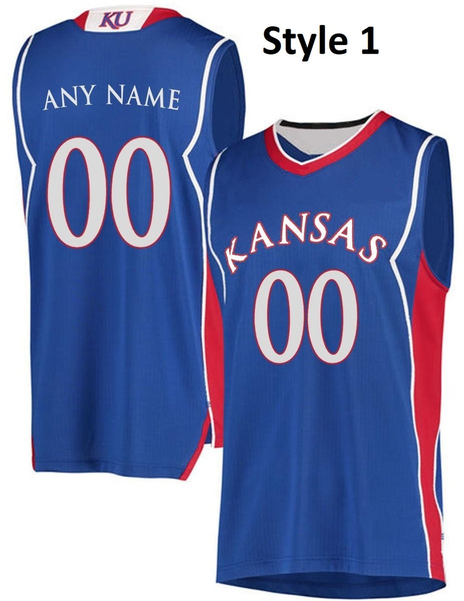 Personalized NCAA Kansas Jayhawks Baseball Jersey Custom Name And Number  Gift For Best Friend