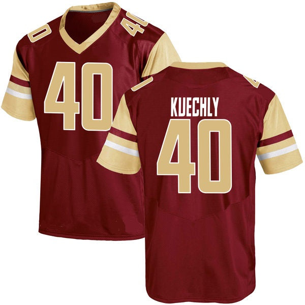 Luke Kuechly Signed Boston College Eagles Jersey (Beckett) 6xPro Bowl –