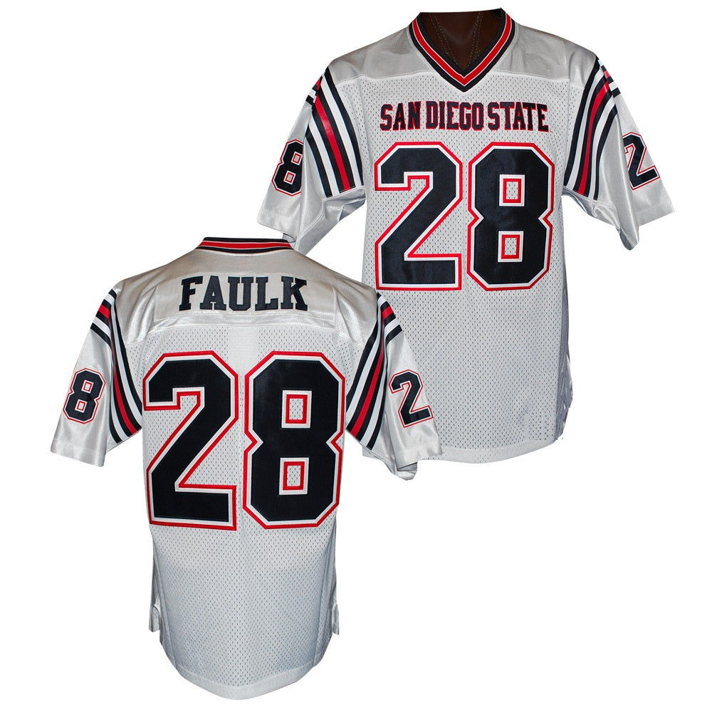 San Diego State Aztecs NCAA Game Worn Vintage Russell Athletic Football  Jersey