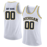 Michigan Wolverines Customizable Basketball Jersey