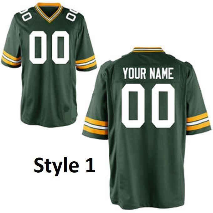 Custom Green Bay Packers Jerseys, Customized Packers Jersey, Throwback &  Color Rush Jerseys