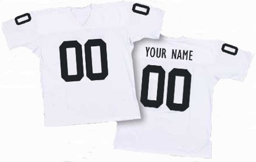 Oakland Raiders Style Customizable Football Jersey – Best Sports Jerseys