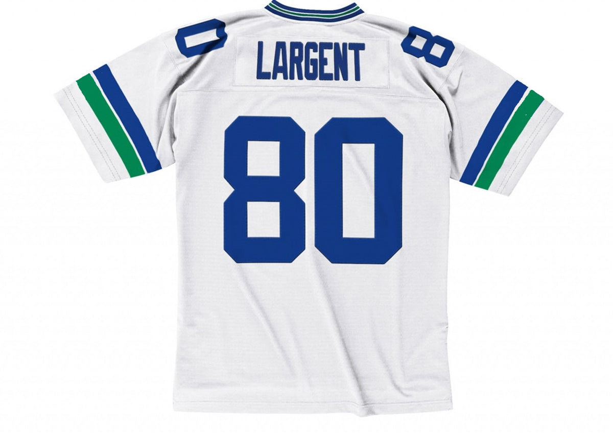 Steve Largent Seattle Seahawks Throwback Football Jersey – Best Sports  Jerseys