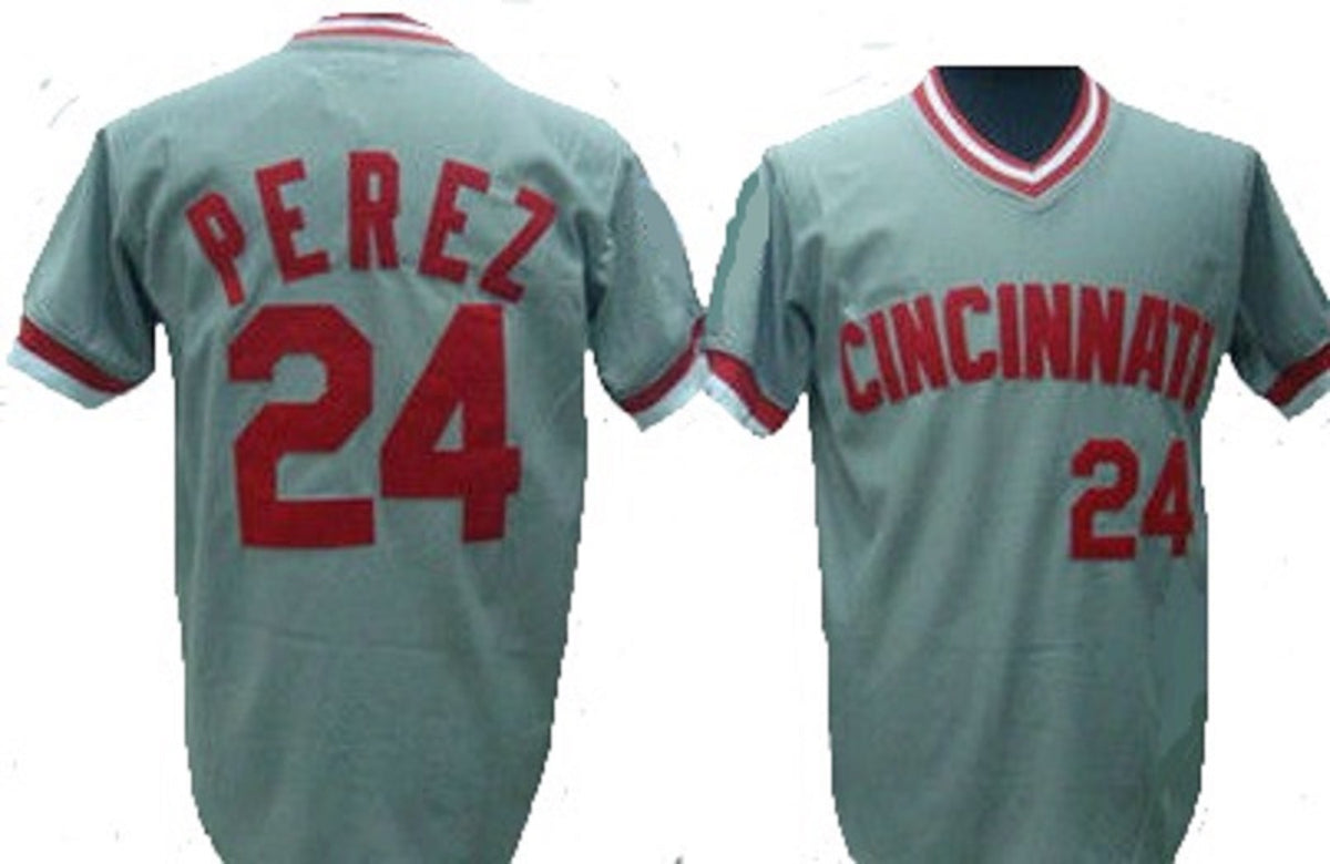 Tony Perez Cincinnati Reds Away Throwback Baseball Jersey – Best Sports  Jerseys