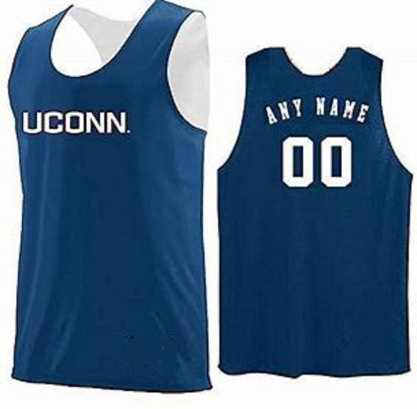 Vtg Uconn Connecticut Huskies 21 STARTER Basketball Jersey 48 L