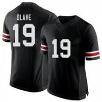 Chris Olave Ohio State Buckeyes Style Throwback Jersey