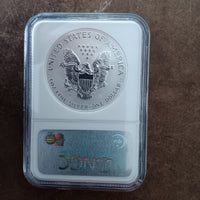 2006 P Reverse Proof 20th Anniversary Edition Silver Eagle - NGC Graded PF69