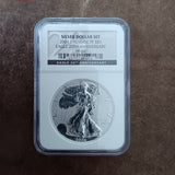2006 P Reverse Proof 20th Anniversary Edition Silver Eagle - NGC Graded PF69