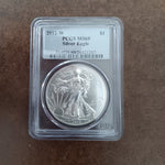2012 W American Silver Eagle - PCGS Graded MS69
