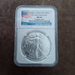 2013 W Uncirculated American Silver Eagle - NGC Graded MS69