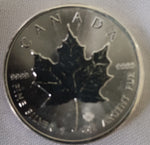 Uncirculated 2015 Maple Leaf 5 Dollar Silver 1 Troy Ounce Coin