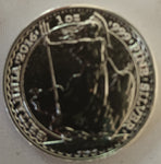 2016 Great Britain Silver Britannia £2 1 oz.