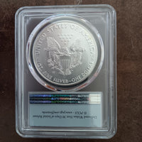 2016 W First Strike 30th Anniversary American Silver Eagle with Lettered Edge - PCGS Graded SP69
