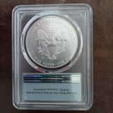 2016 W First Strike 30th Anniversary American Silver Eagle with Lettered Edge - PCGS Graded SP69