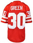 Ahman Green Nebraska Cornhuskers Throwback Football Jersey (In-Stock-Closeout) Size Large / 44 Inch Chest.