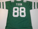 Al Toon Unsigned Custom Green Stitched Football Jersey