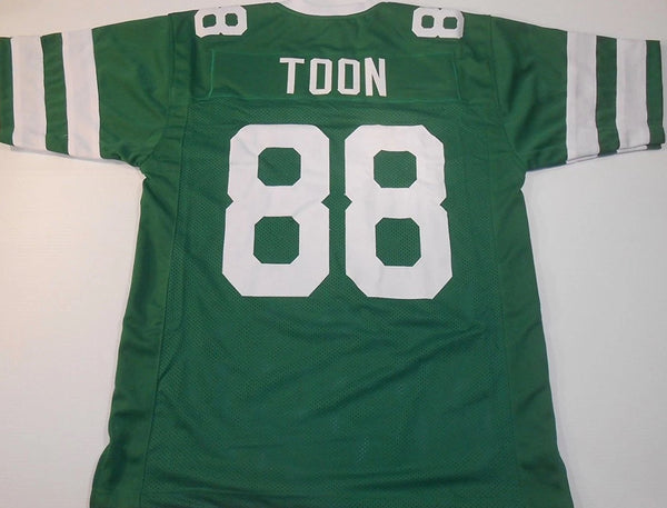 Al Toon Unsigned Custom Green Stitched Football Jersey