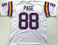 Alan Page Unsigned Custom White Stitched Football Jersey