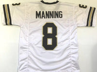 Archie Manning Unsigned Custom White Stitched Football Jersey