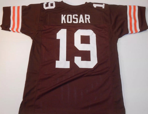 Bernie Kosar Unsigned Custom Brown Stitched Football Jersey