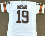 Bernie Kosar Unsigned Custom White Stitched Football Jersey