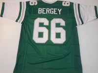 Bill Bergey Unsigned Custom Green Stitched Football Jersey