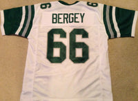 Bill Bergey Unsigned Custom White Stitched Football Jersey