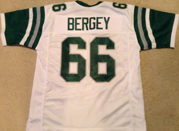 Bill Bergey Unsigned Custom White Stitched Football Jersey