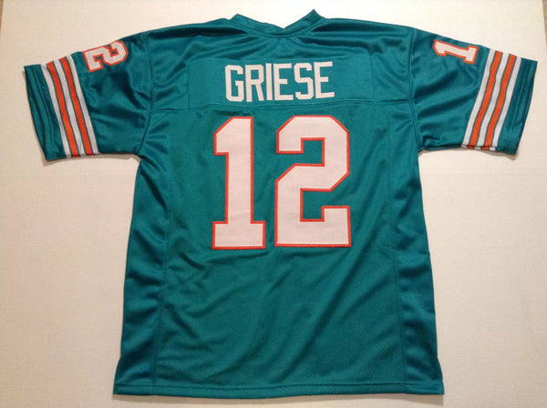 Bob Griese Unsigned Custom Green Stitched Football Jersey