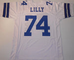 Bob Lilly Unsigned Custom White Stitched Football Jersey