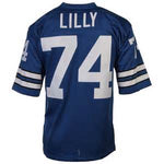 Bob Lilly Dallas Cowboys Throwback Football Jersey (In-Stock-Closeout) Size Large / 44 Inch Chest.