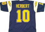 Bobby Herbert Unsigned Custom Blue Stitched Football Jersey