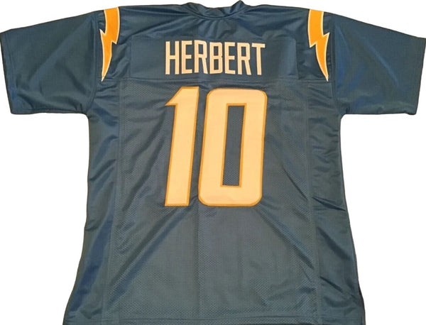 Bobby Herbert Unsigned Custom Light Blue Stitched Football Jersey