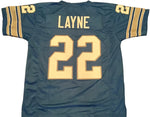 Bobby Lane Unsigned Custom Blue Stitched Football Jersey