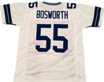 Brian Bosworth Unsigned Custom White Stitched Football Jersey