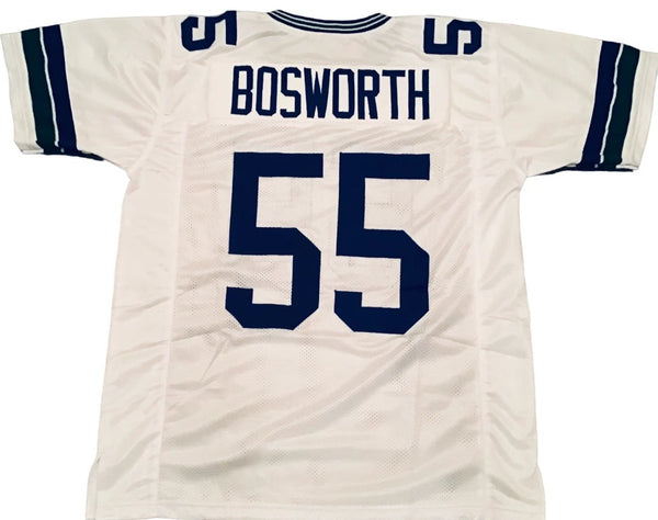 Brian Bosworth Unsigned Custom White Stitched Football Jersey