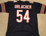 Brian Urlacher Unsigned Custom Navy Stitched Football Jersey