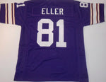 Carl Eller Unsigned Custom Purple Stitched Football Jersey
