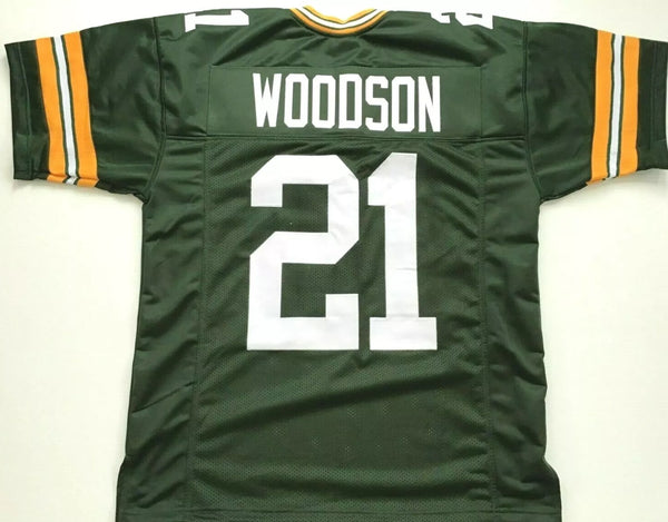 Charles Woodson Unsigned Custom Green Stitched Football Jersey